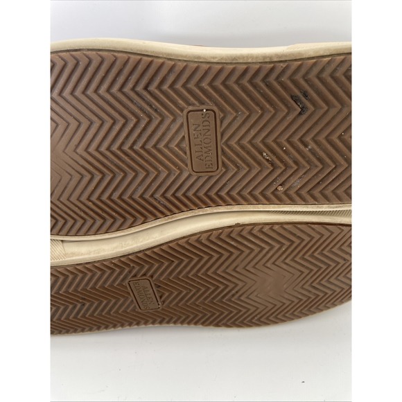 Allen‎ Edmonds Porter City Men\'s Brown Suede Casual Derby Sneakers 10 D main image 12